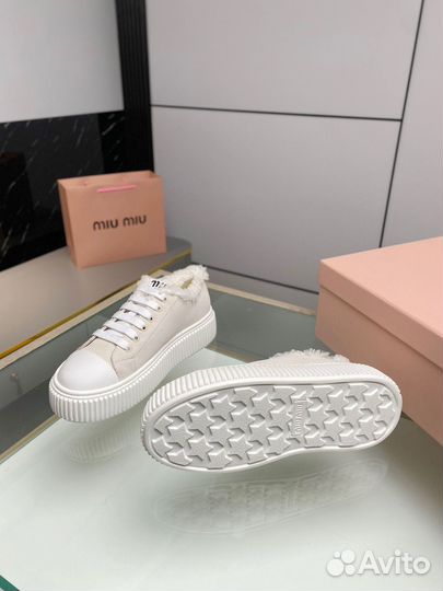 Женские кеды с мехом