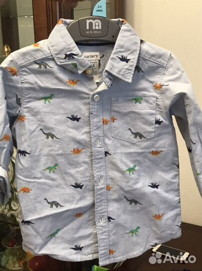 Комплект рубашка с брюками на подтяжках