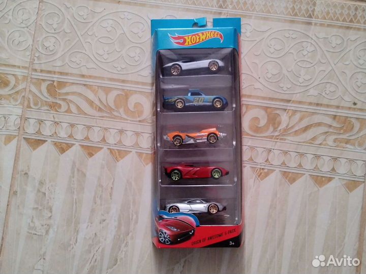 Hot wheels набор машинок
