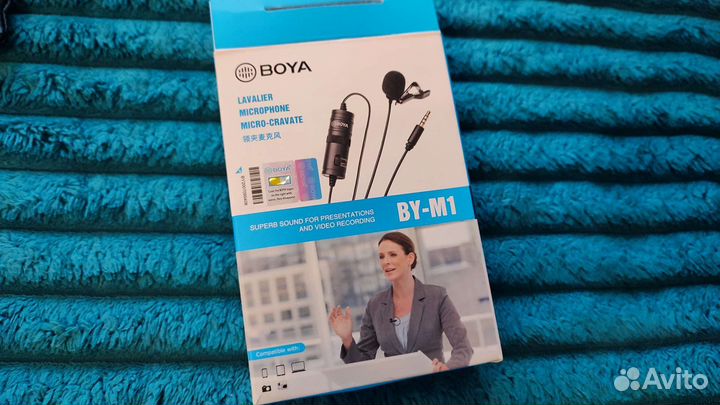 Проводной петличный микрофон Boya by-m1