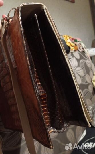 Портфель кожа крокодила