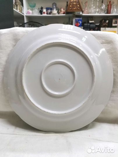 Тарелка Блюдо Большое 35 см Фарфор СССР