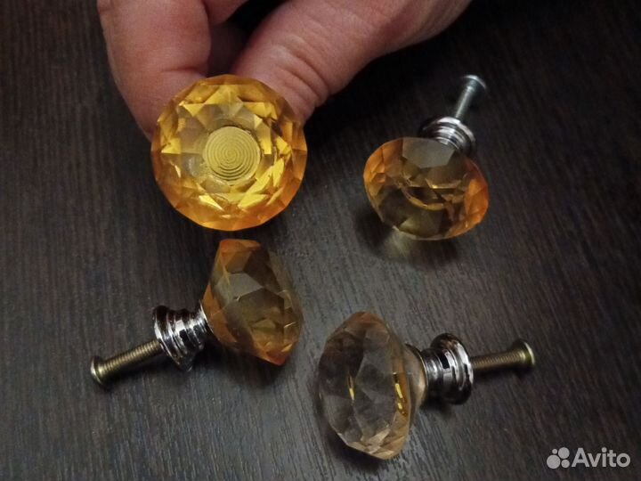 Ручки стеклянные