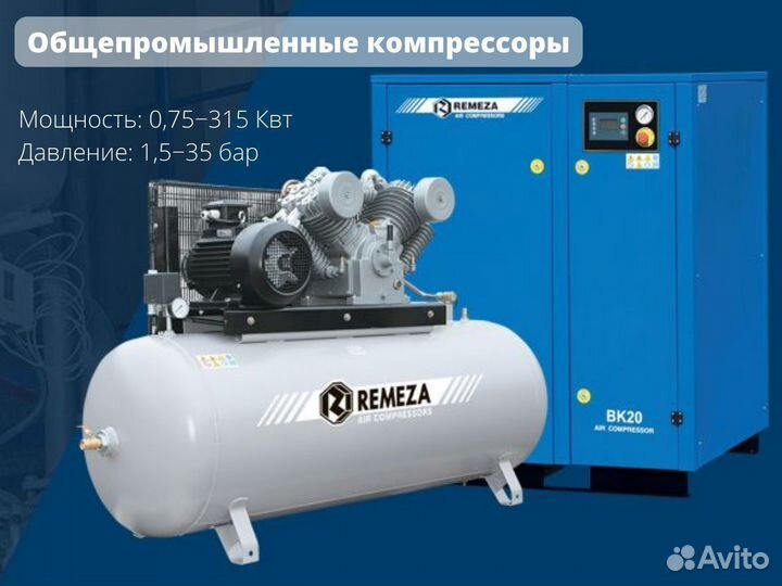 Поршневой компрессор Remeza сб4/С-50.LB30A