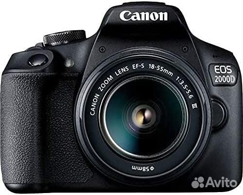 Canon EOS 2000D kit ef-s 18-55mm f/3.5-5.6 III