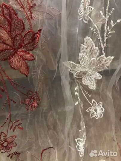 Шторы тюль ткань