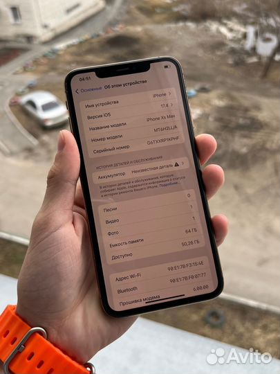 iPhone Xs Max, 64 ГБ