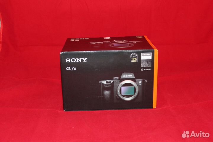 Sony Alpha ilce-7 III body Новый