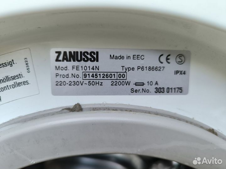 Запчасти стиральной машины Zanussi FE 1014N