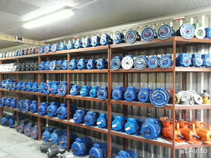 Электродвигатели с медной обмоткой в наличии