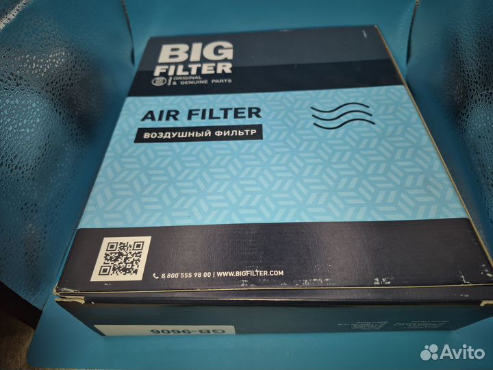 Воздушный фильтр BIG filter GB9606