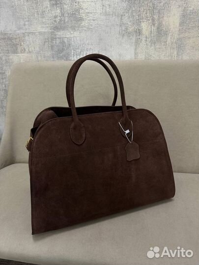 Сумка the row margaux коричневая