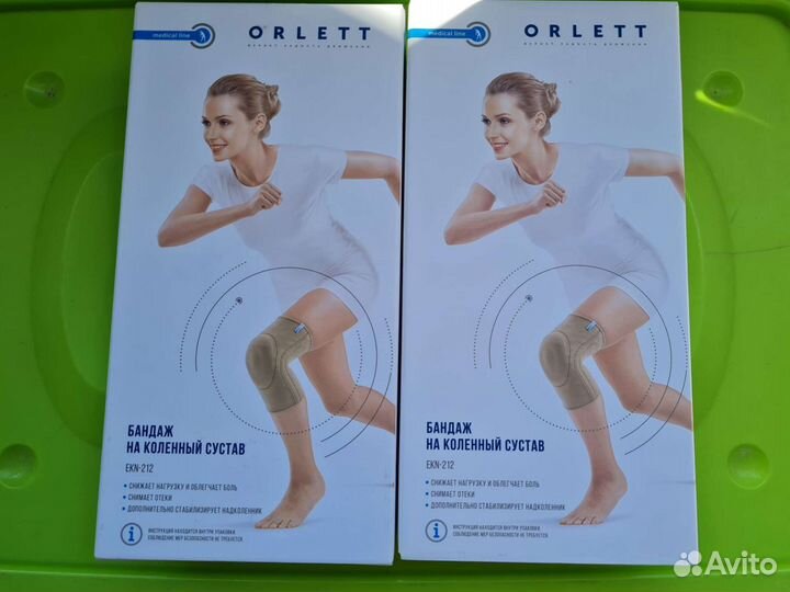 Бандаж на коленный сустав orlett ekn-212