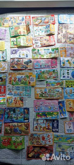 Вкладыш от игрушки киндер сюрприз