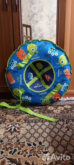 Тюбинг ватрушка новая 65 см