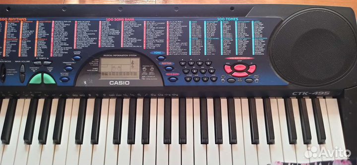 Синтезатор casio ctk 495