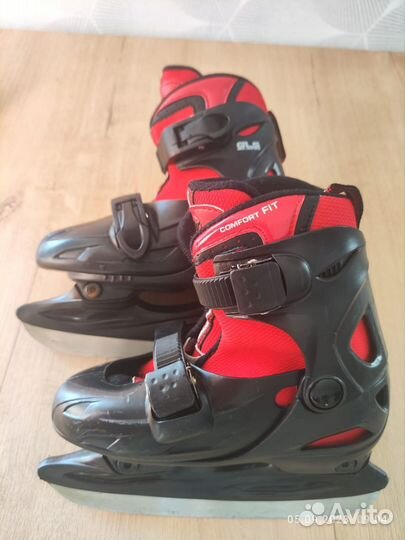 Коньки детские раздвижные 26-31 размер