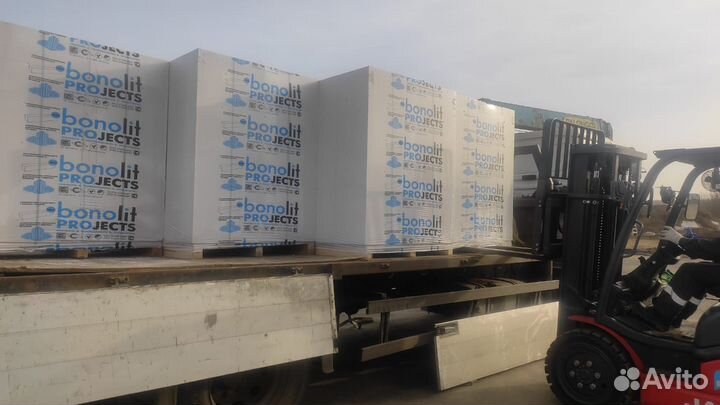 Газосиликатные газоблоки Бонолит