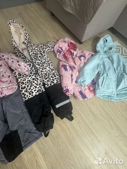 Детские вещи пакетом на девочку 98 104