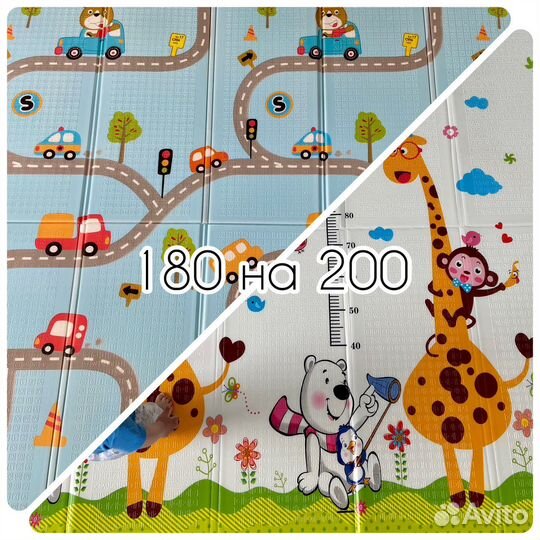 Развивающий коврик / Детский коврик / Термоковрик