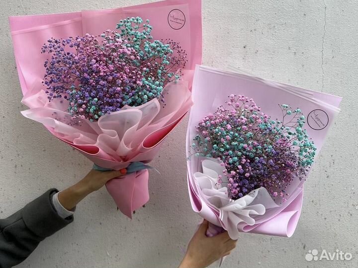 Букет гипсофилы