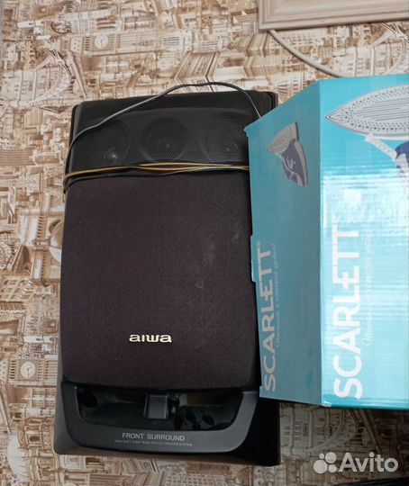 Музыкальный центр aiwa отдам бесплатно