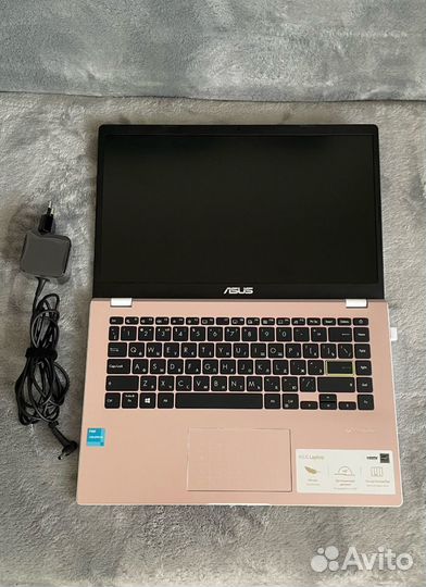 Ноутбук asus Laptop 14 /E410KA/ розовый