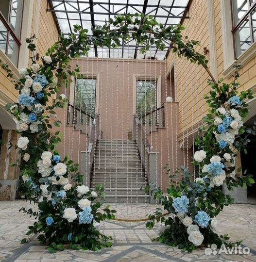 Свадебный президиум, арки выездной регистрации