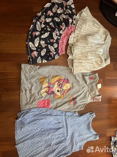 Пакет вещей для девочки 110 116