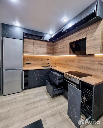 Кухонный гарнитур на заказ. Кратчайшие сроки