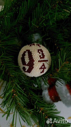 Новогодние шары ручной работы