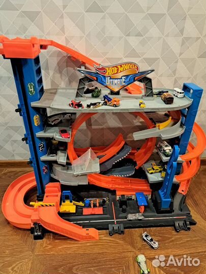 Hot wheels парковка