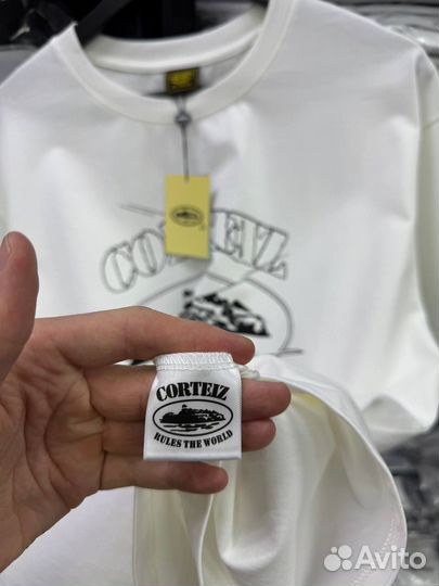Футболка corteiz белая (хит 2025)