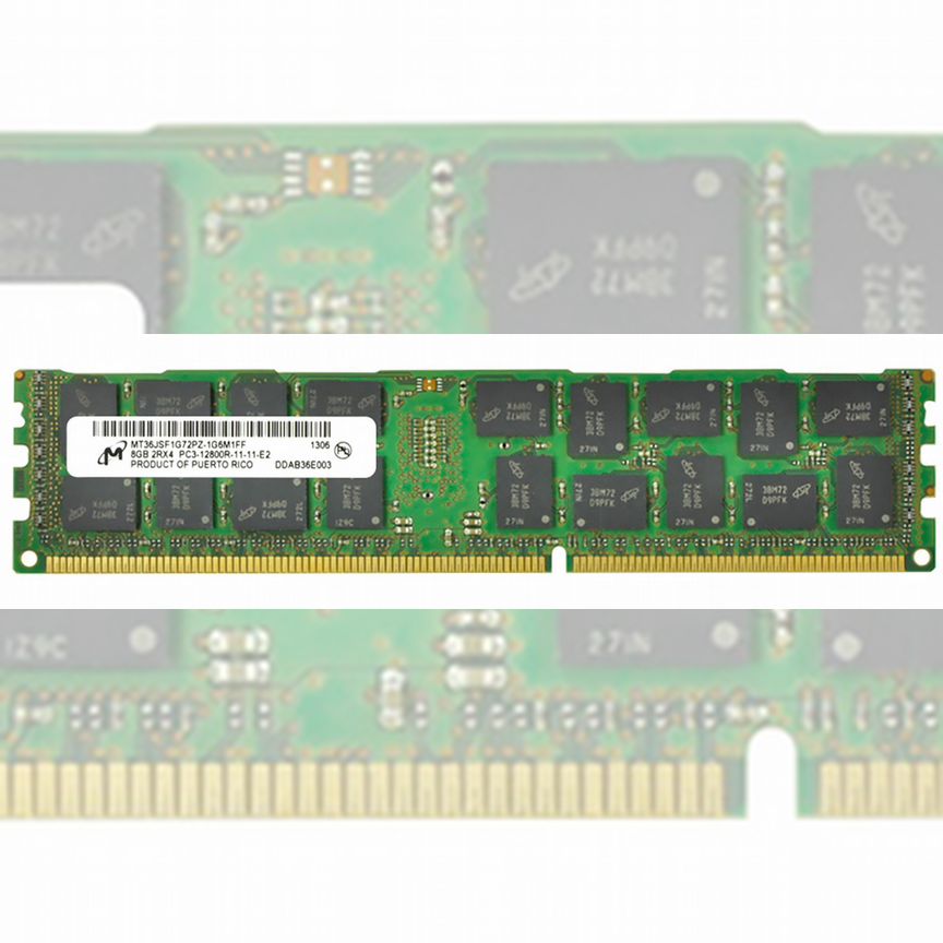 [MT36JSF1G72PZ-1G6M1FF] Оперативная Память Micron Mt36jsf1g72pz-1g6m1ff