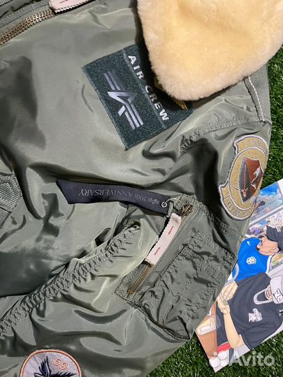 Бомбер alpha industries B15 vintage