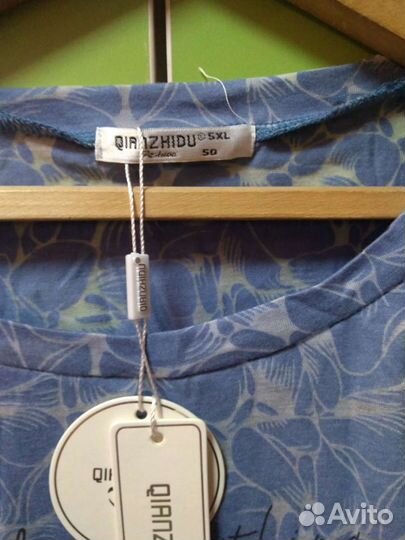 Новая футболка хлопок