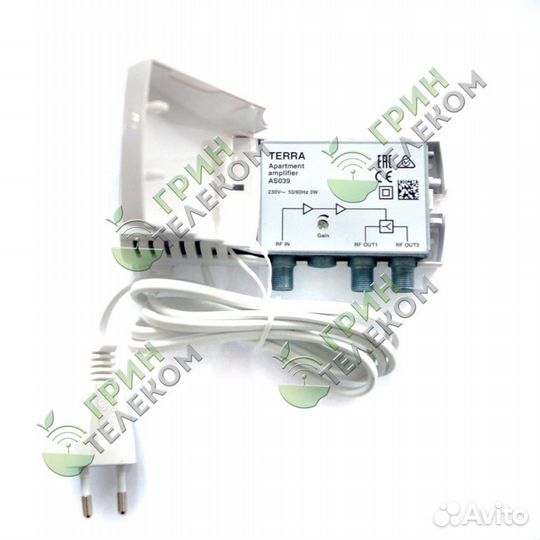 Усилитель домовой terra для эфирных антенн