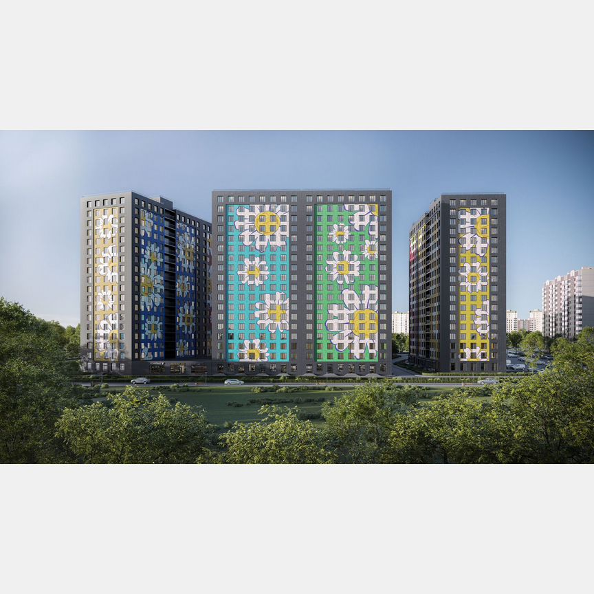 Квартира-студия, 28,7 м², 12/18 эт.