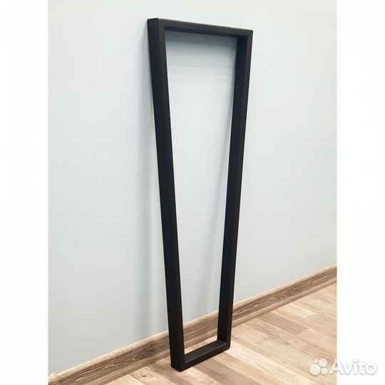 Подстолье для стола Трапеция Лофт 700 550 40 мм барное металлическое