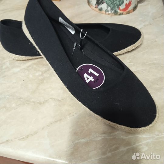 Балетки текстиль 41, Турция