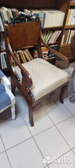 Антикварный стул первая треть 19 века