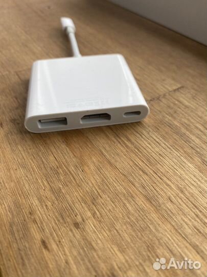 Многопортовый цифровой AV-адаптер USB-C (А1621)