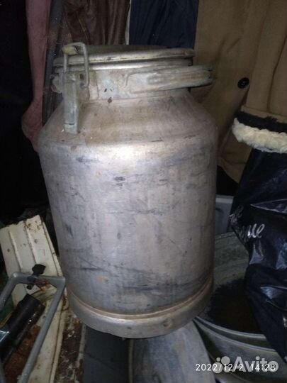 Фляга алюминиевая 40 и 10литров