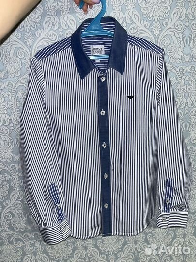 Рубашки Armani junior для мальчиков