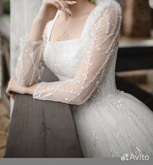 Свадебное платье 42/44 размер