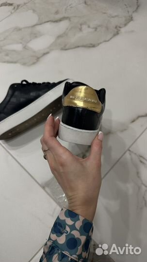 Кеды burberry