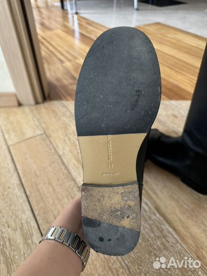 Сапоги кожаные женские