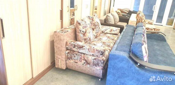Диван прямой раскладной новый