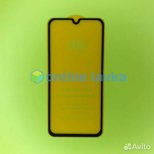 Защитное стекло для Samsung A01 9D Black