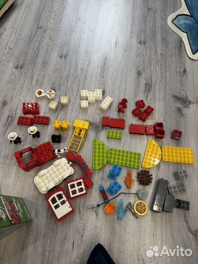 Lego duplo пожарное депо 10903